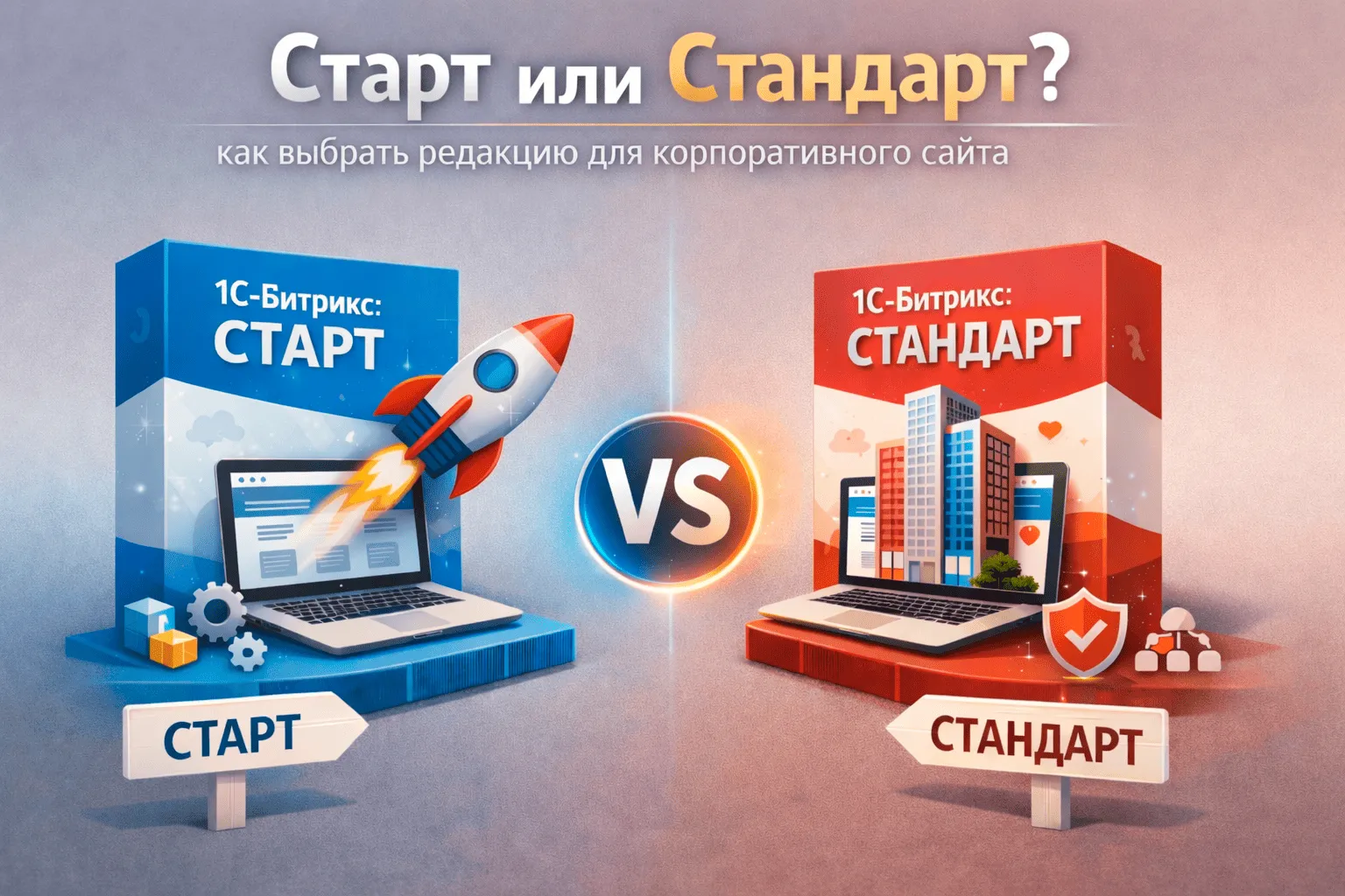 Старт или Стандарт: как выбрать редакцию для корпоративного сайта в Сочи